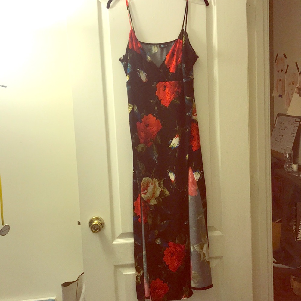 Floral maxi dress